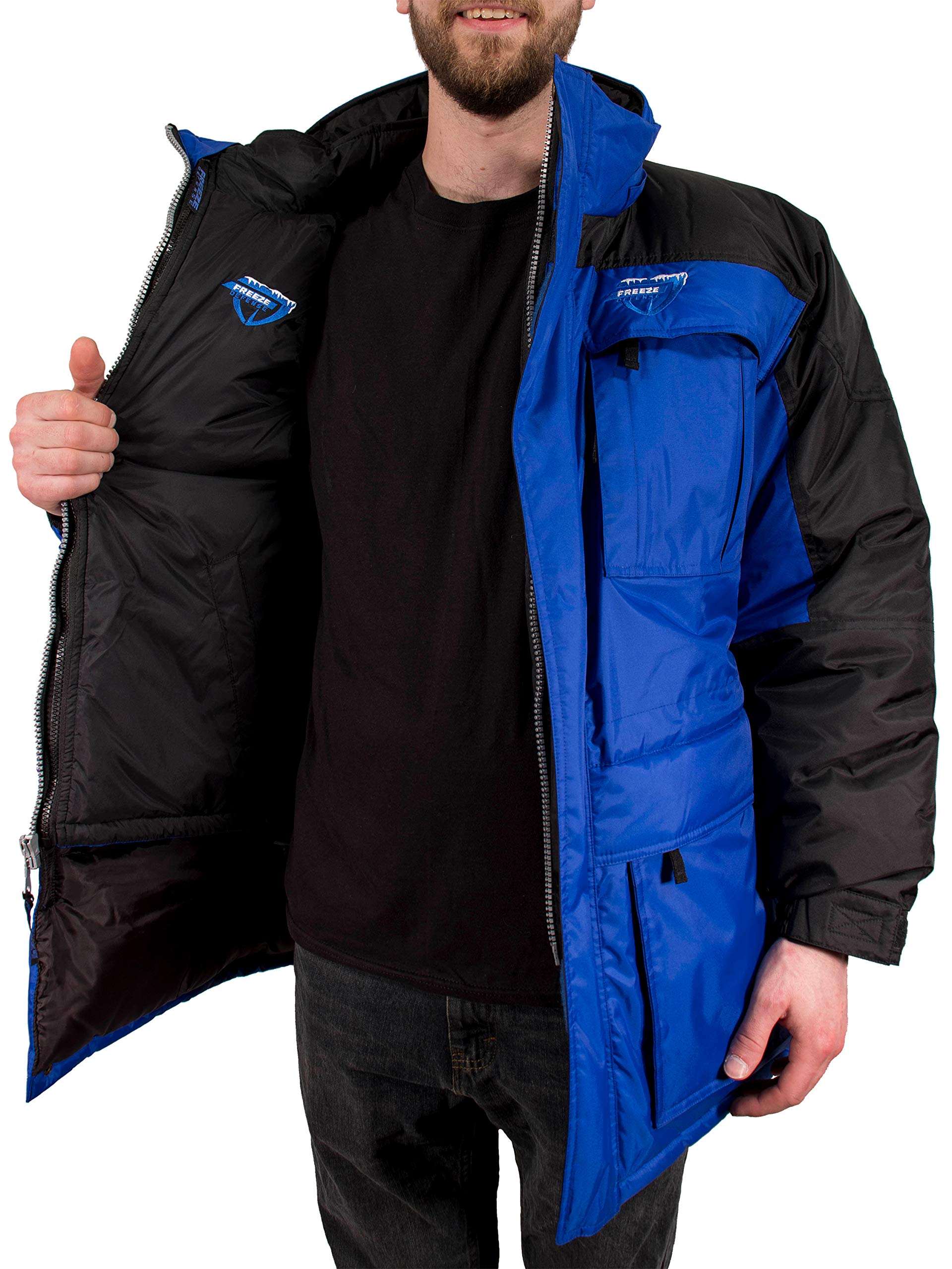 3-in-1 Men's Winter Coat Jacket with Insulated Snow Vest - Waterproof Windproof Thermal Parka for Extreme Cold Weather | Perfect for Skiing, Snowboarding & Outdoor Winter Activities