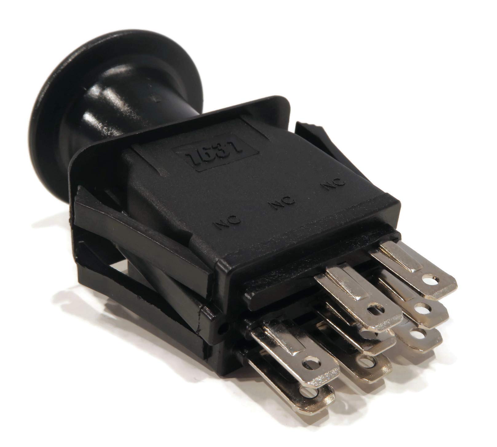 Scag Mower PTO Switch - 2 Position, 8 Terminal Replacement for Models 463034, 481687, 483162, 483957 | Durable Lawn Tractor Safety Switch for Easy Power Take-Off Engagement | Perfect for Scag Turf Tiger, Liberty & Wildcat Zero Turn Mowers