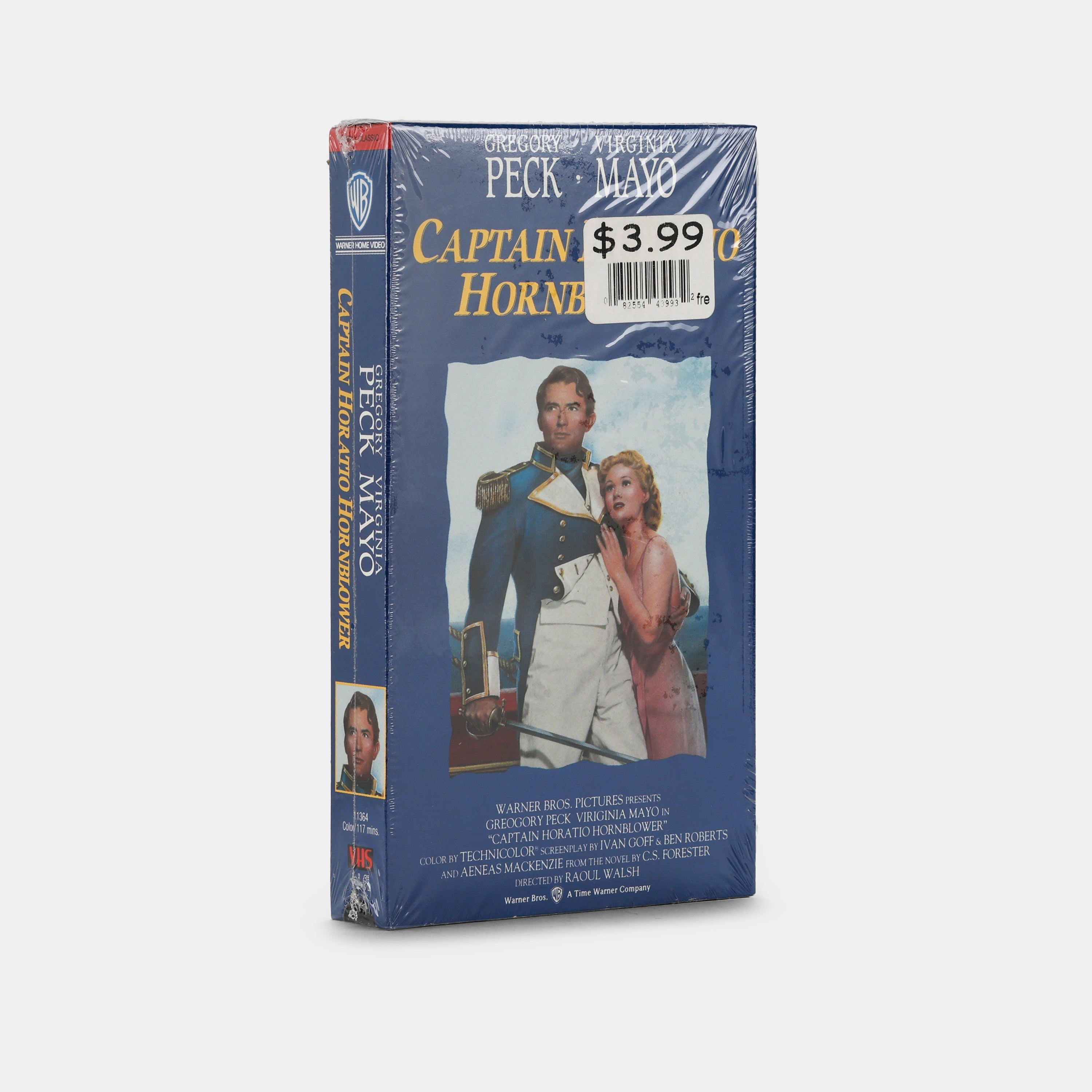 Captain Horatio Hornblower (Sealed) VHS Tape - Classic Naval Adventure Movie for Collectors & Movie Enthusiasts - Perfect for Vintage Film Collections & Nostalgic Home Viewing