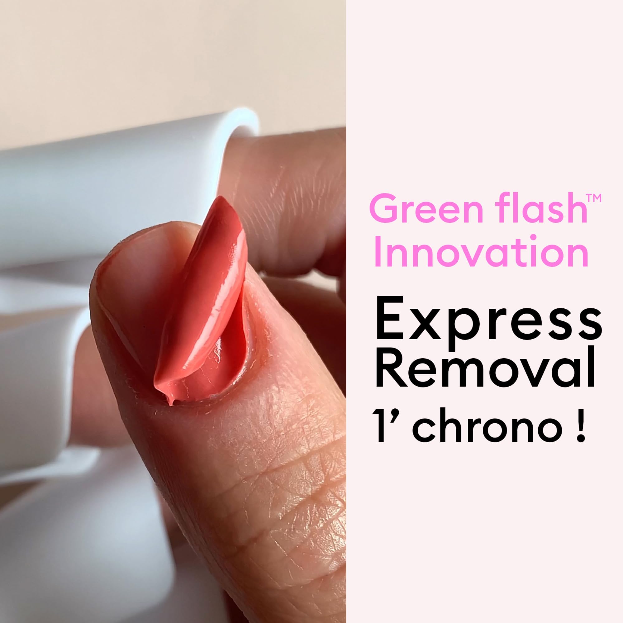 MANUCURIST Green Flash Premium LED Gel Nail Polish Kit - 36W LED Nail Lamp, Base Coat, Top Coat, Hortencia Polish, Vegan Gel Polish Remover & Nail Clips | Professional At-Home Manicure Set for Salon-Quality Nails