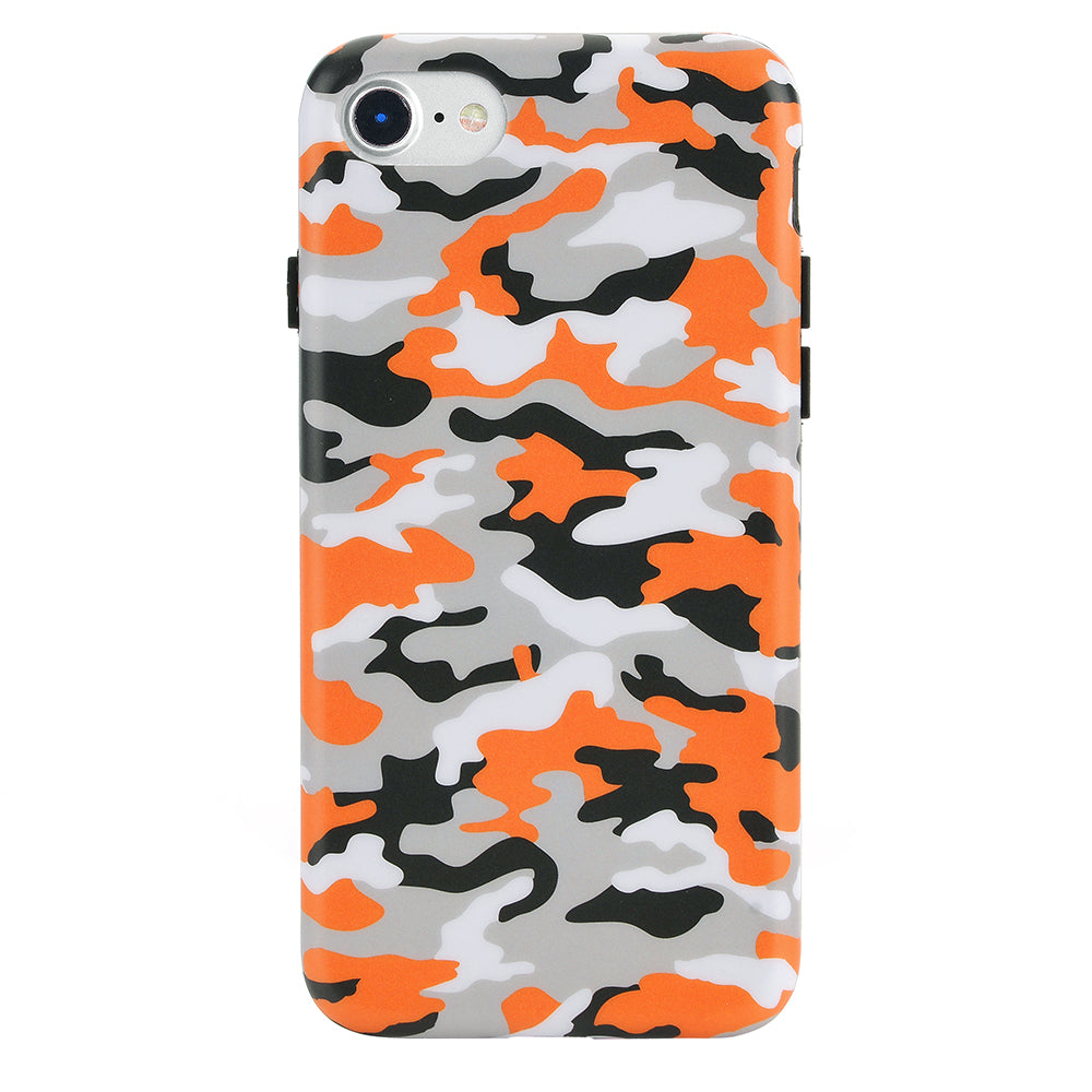 Orange Camo iPhone Case - Durable & Stylish Protective Cover for iPhone [Model] - Perfect for Outdoor Adventures, Hunting, and Military Enthusiasts