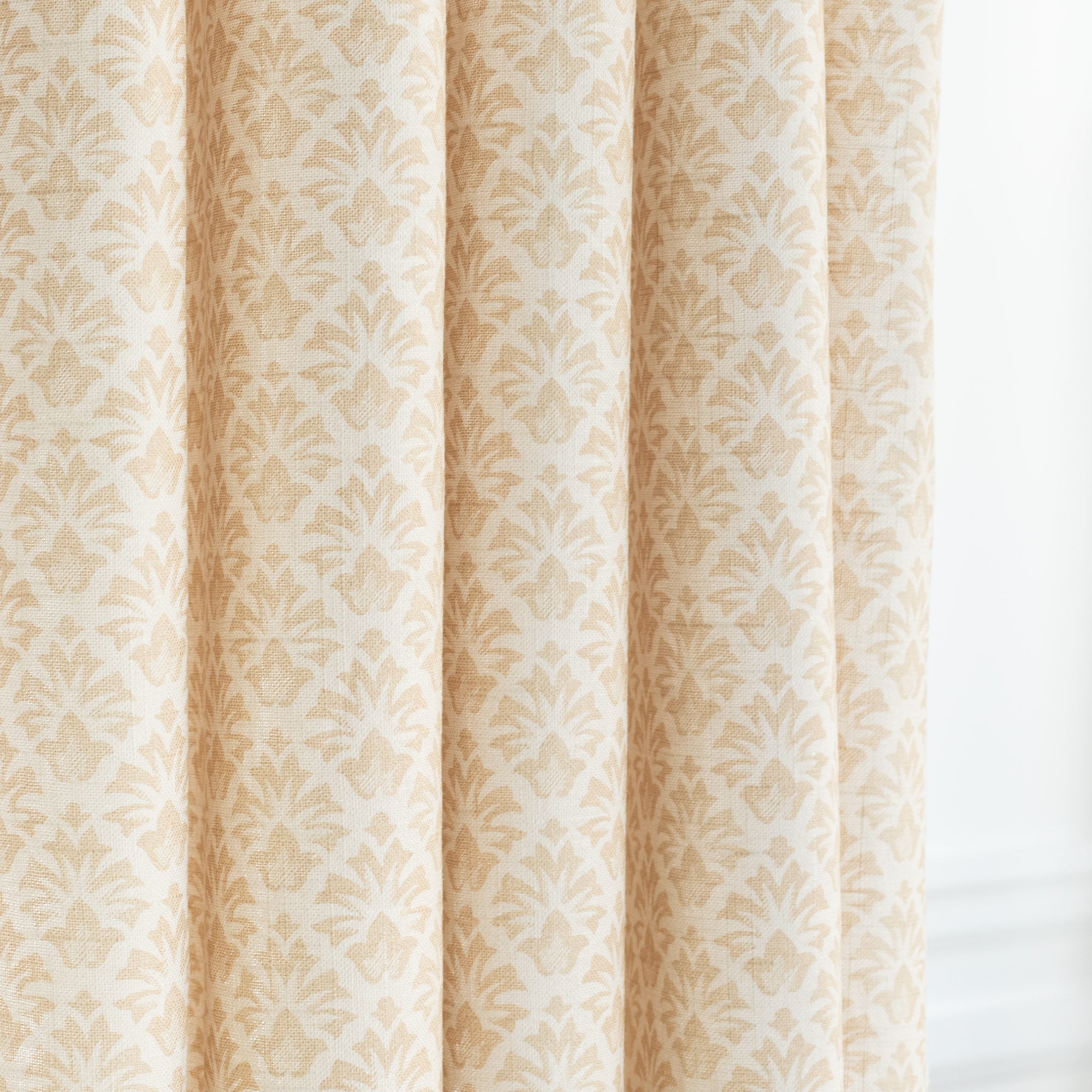 Premium Calli Fabric - Soft & Durable Ochre Textile for Home Decor, Upholstery & DIY Crafts | Perfect for Curtains, Pillows & Sewing Projects
