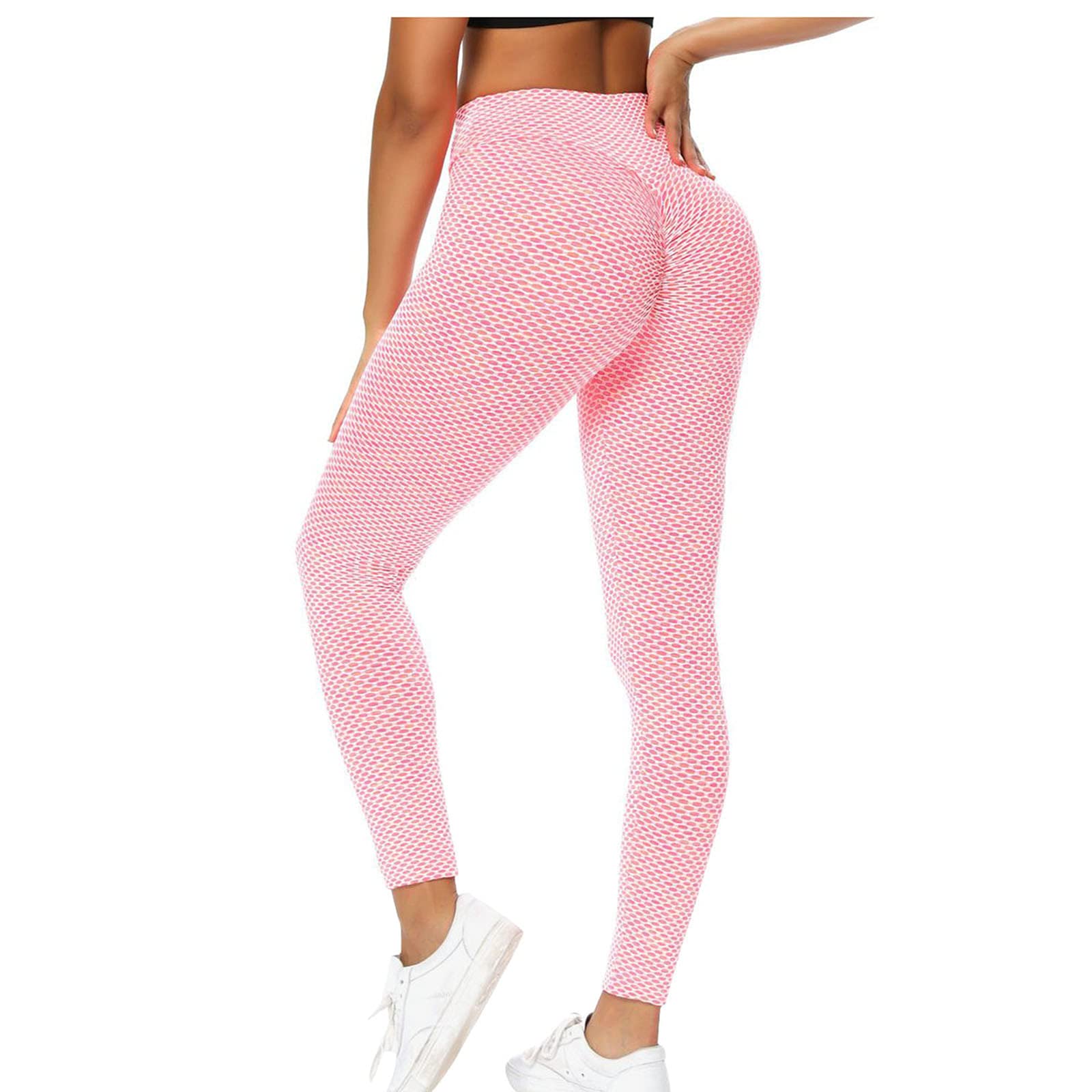MOKINGTOP Women's High Waisted Workout Leggings - Tummy Control Yoga Pants for Running, Hiking & Fitness - Stretchy Compression Activewear for Gym, Lounge & Outdoor Activities