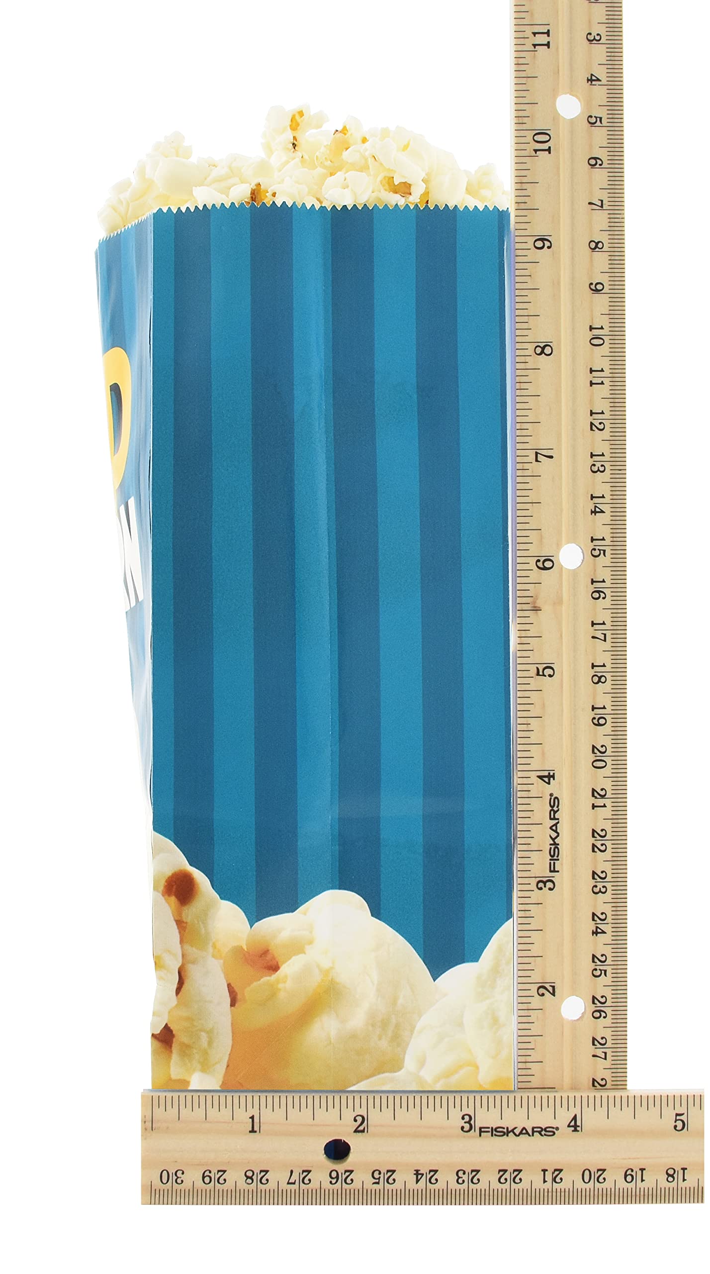 Snappy Popcorn Flat Bottom Theater Popcorn Bags - 85oz (1000 Count) - Bulk Movie Theater Style Popcorn Containers for Concessions, Events & Home Theater Snacks