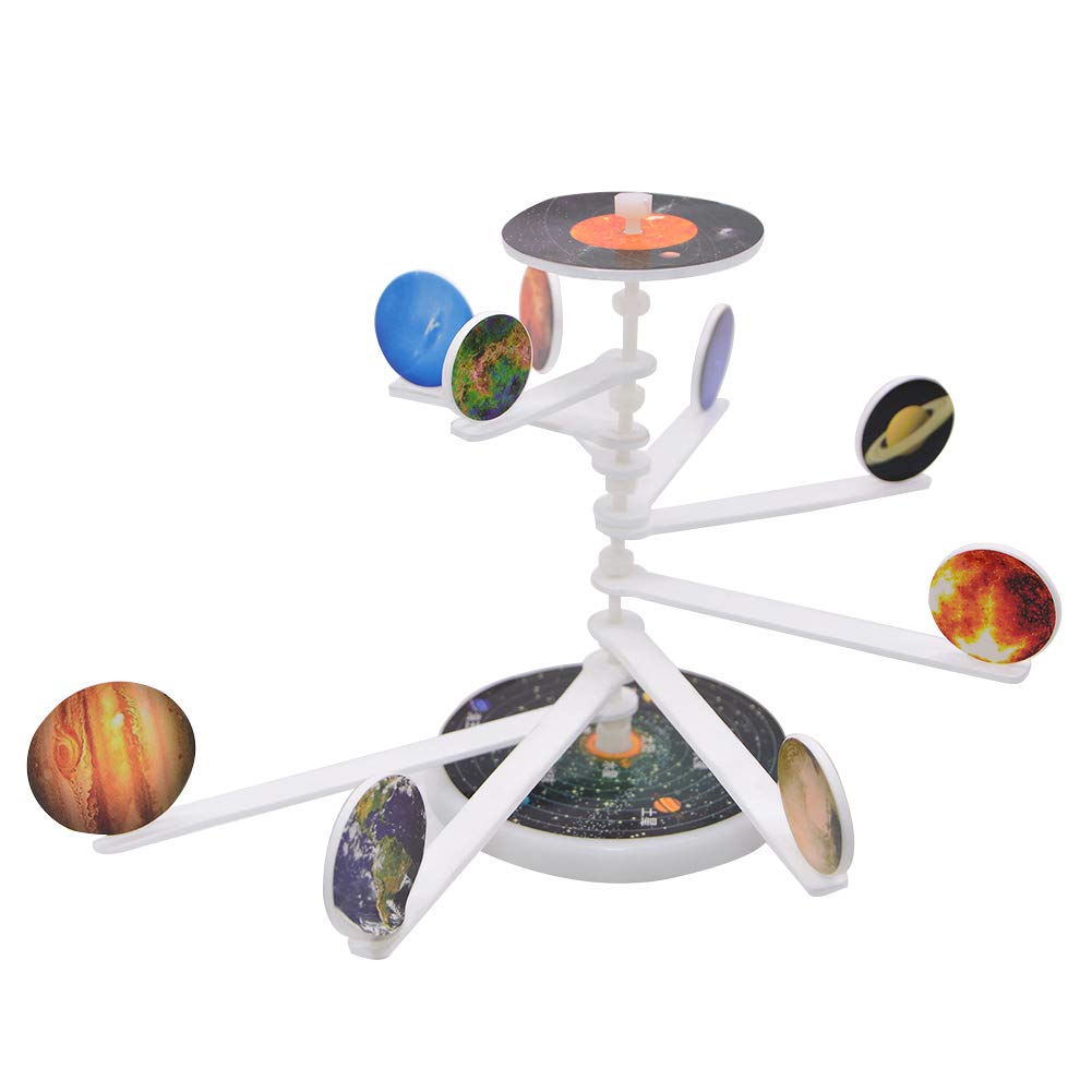 Smallwoodi 9 Planets Toy Model - DIY Solar System Kit with 9 Major Planets for Kids, Students & Science Enthusiasts - Educational STEM Project, School Experiment & Birthday Gift - Perfect for Space Learning & Classroom Activities