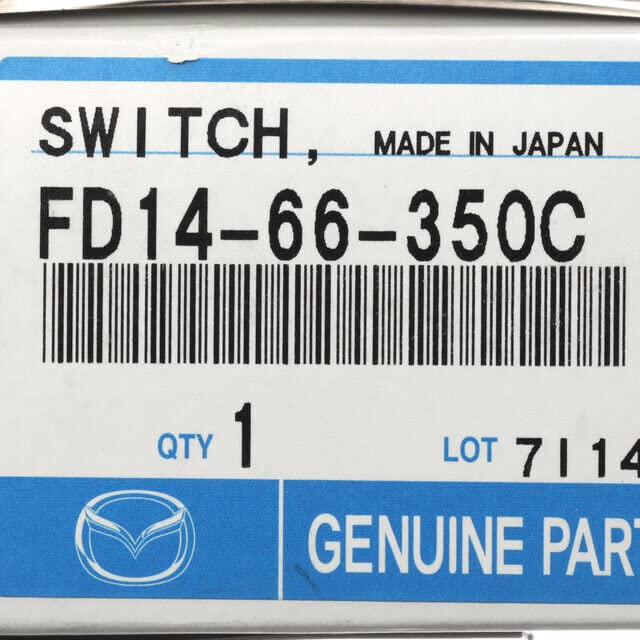 Mazda FD14-66-350C Power Window Switch Replacement - Compatible with Mazda RX-7 FD3S Models - Perfect for Smooth Window Operation & Car Maintenance