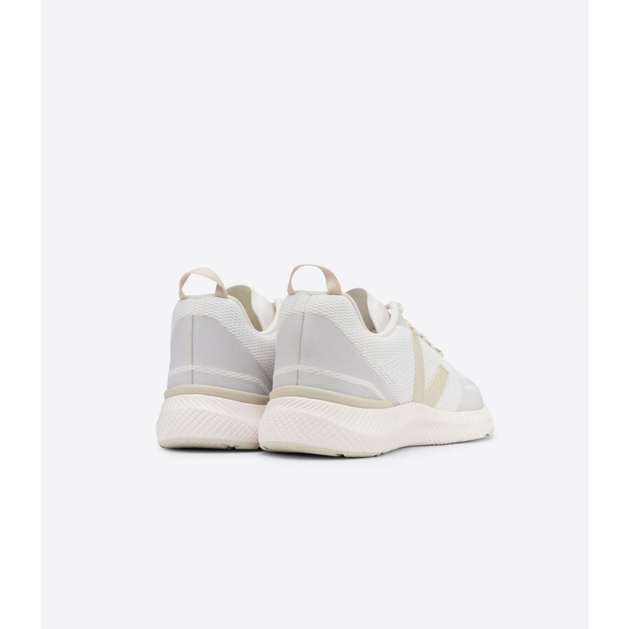 Veja Women's Impala Engineered Mesh Sneakers in Eggshell Pierre - Comfortable White Vegan Leather Shoes for Running, Walking & Everyday Wear
