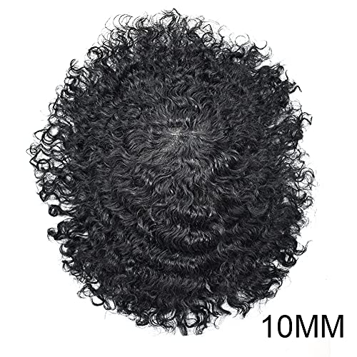 1# Jet Black-10MM-100% Light to Medium Density