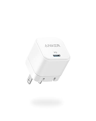 Anker 20W USB C Fast Charger Block with Foldable Plug - 2 Pack for iPhone 16/15/14/13, Samsung Galaxy S23/S22, Google Pixel 7/6, iPad Pro/Air - Compact PD Charging Adapter for Travel, Home & Office Use (Cable Not Included)