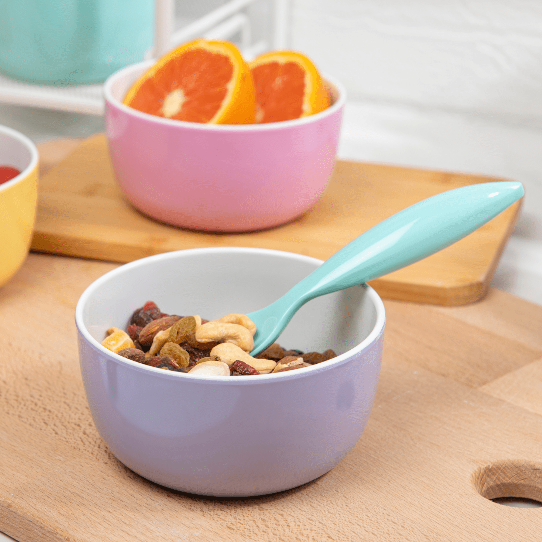 6-Piece Pastel ColorPop Bowls Set - 4.5