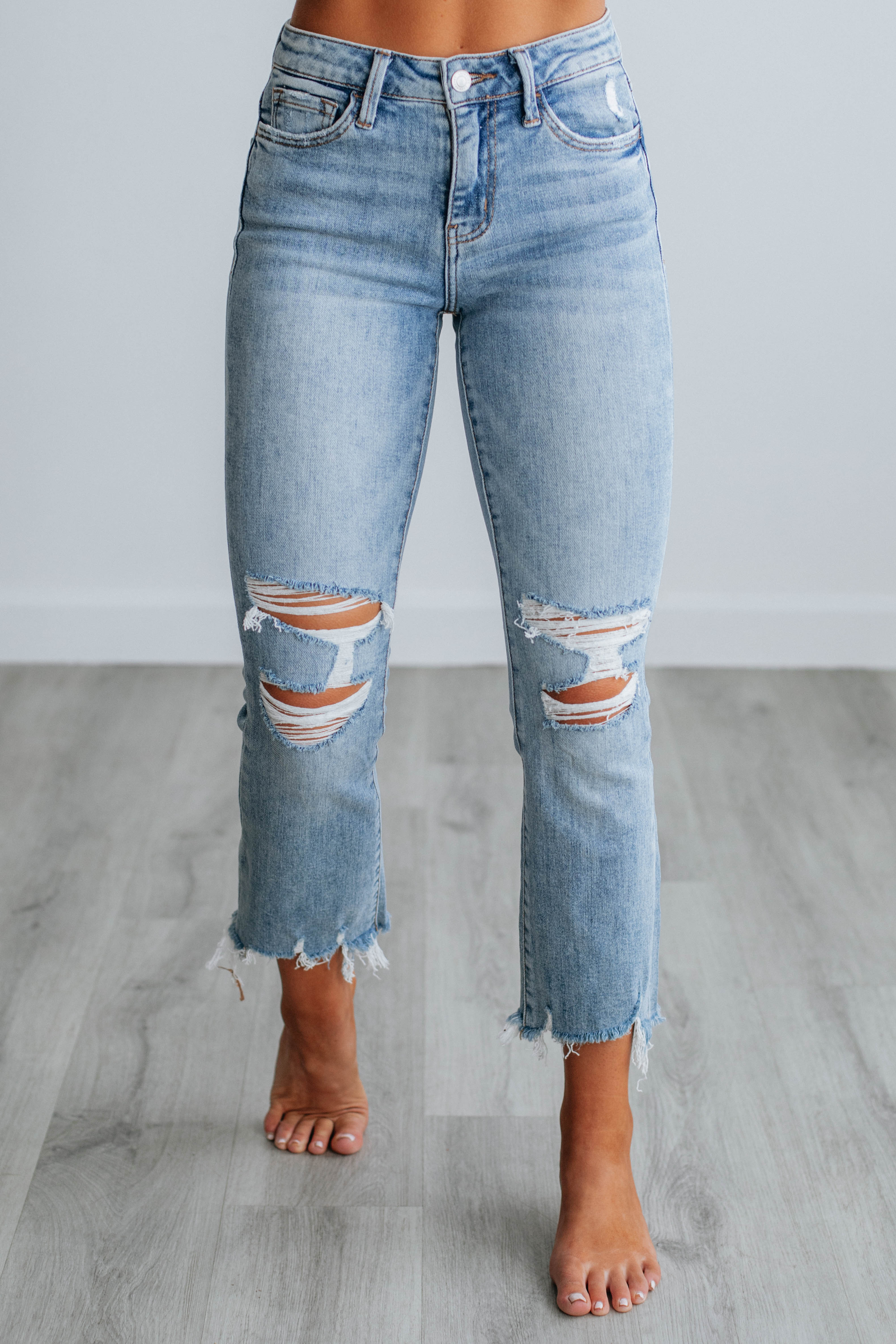 Chrissy Vervet High Waist Skinny Jeans for Women - Stretch Denim Pants, Slim Fit, Comfortable & Trendy - Perfect for Casual Wear, Office & Night Out