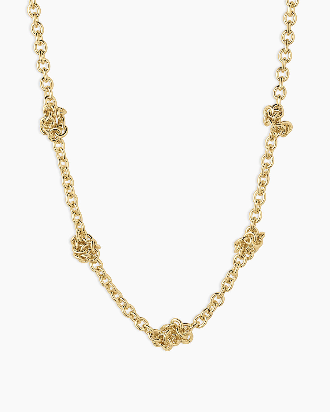 Elegant Knotty Necklace for Women - Trendy Boho Jewelry Gift for Her - Perfect for Parties, Weddings & Everyday Wear