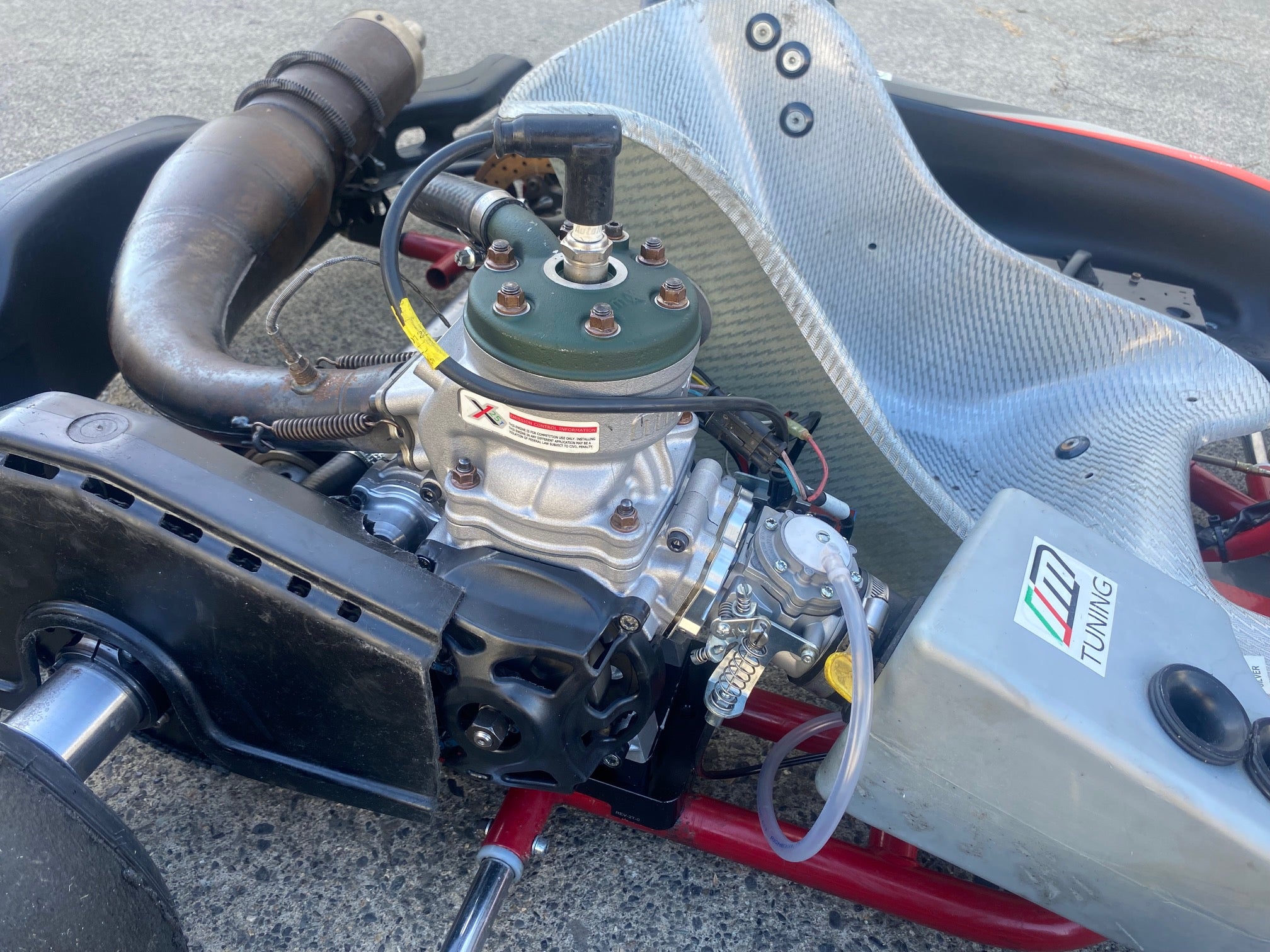 2019 Italkart Rapido with Rebuilt X125T Engine - High Performance Racing Kart for Track & Competition Use