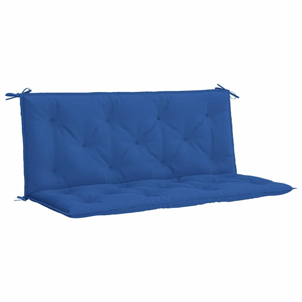vidaXL 2-Piece Indoor Outdoor Bench Cushions - Non-Slip Water-Resistant Breathable Oxford Fabric Patio Loveseat & Porch Swing Seat Cushions (47.2