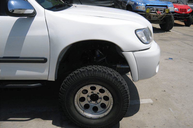 2000-2006 Toyota Tundra Access Cab Replacement Fenders with 4 Bulge Design - Durable Auto Body Parts for Off-Road & Daily Driving