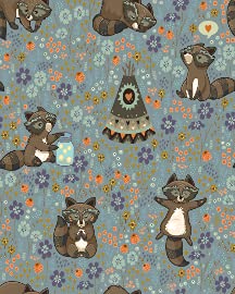 Raccoons in Cartoon