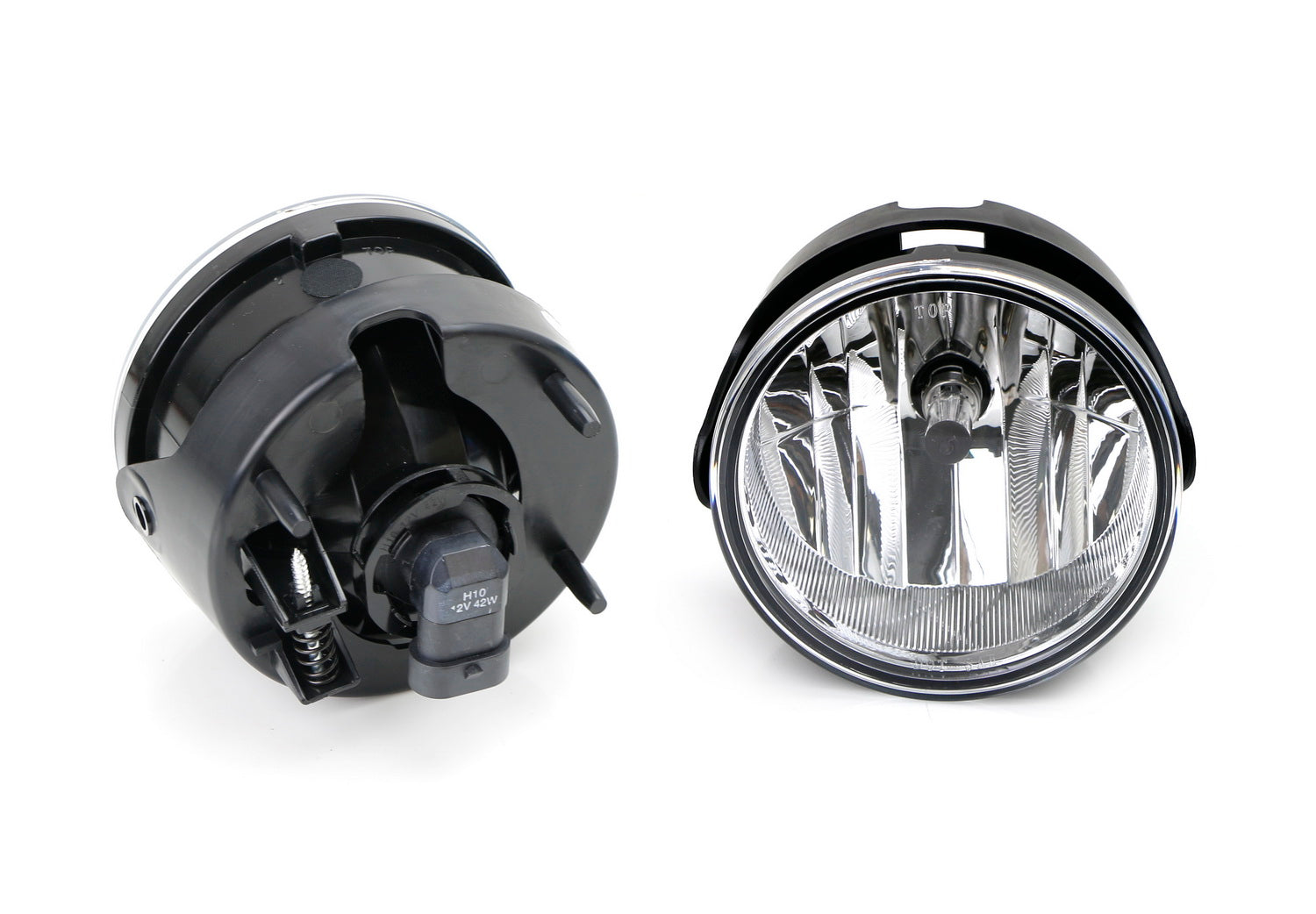 2007-2014 Ford Expedition & 2008-2011 Ranger Clear Lens Halogen Fog Lights Kit - Anti-Fog Driving Lights for Night Visibility & Off-Road Adventure