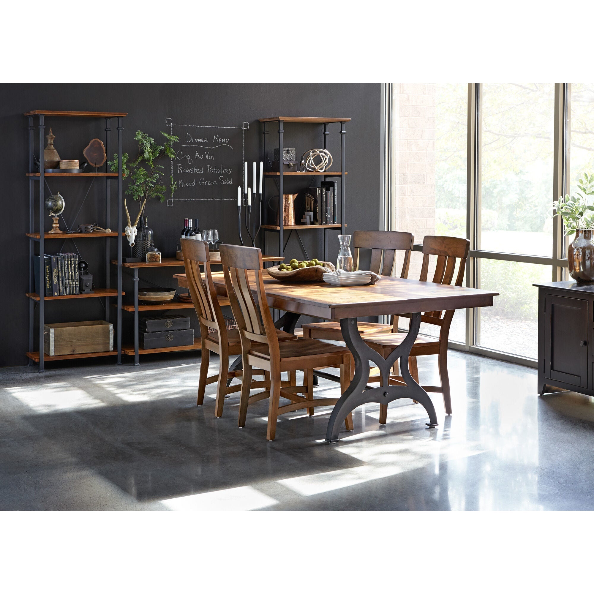 5-Piece Dining Room Set - Modern Kitchen Table & Chairs for Small Spaces - Perfect for Apartments, Breakfast Nooks & Cozy Family Meals