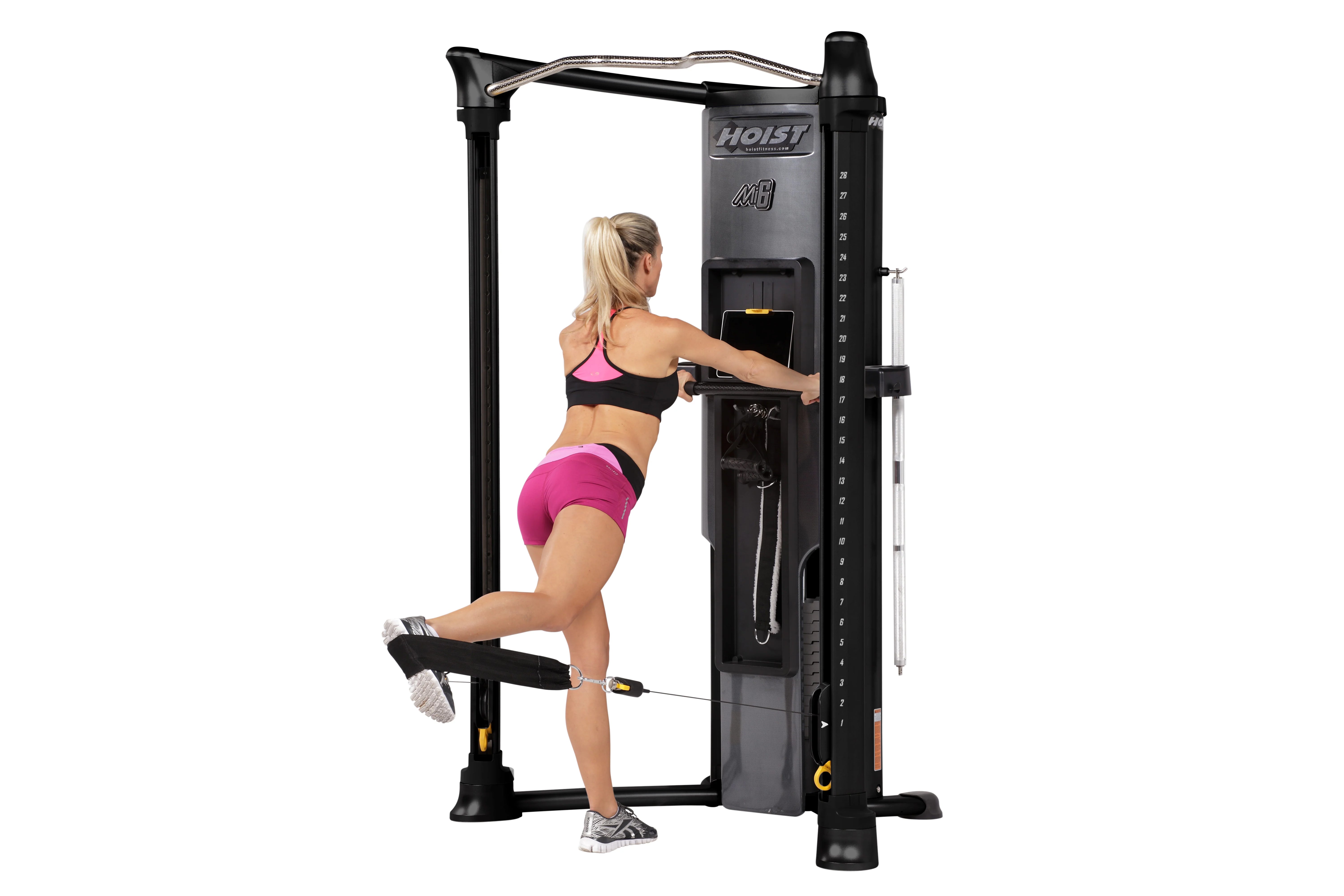 Hoist Mi6 Functional Trainer Home Gym - Full Body Workout Equipment for Strength Training & Fitness - Perfect for Home Gym, Garage, or Small Spaces