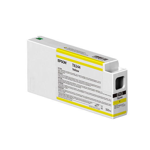 Epson T824400 UltraChrome HD/HDX Yellow Ink Cartridge - 350ml High Capacity Printer Ink for Professional Photo Printing & Graphic Design