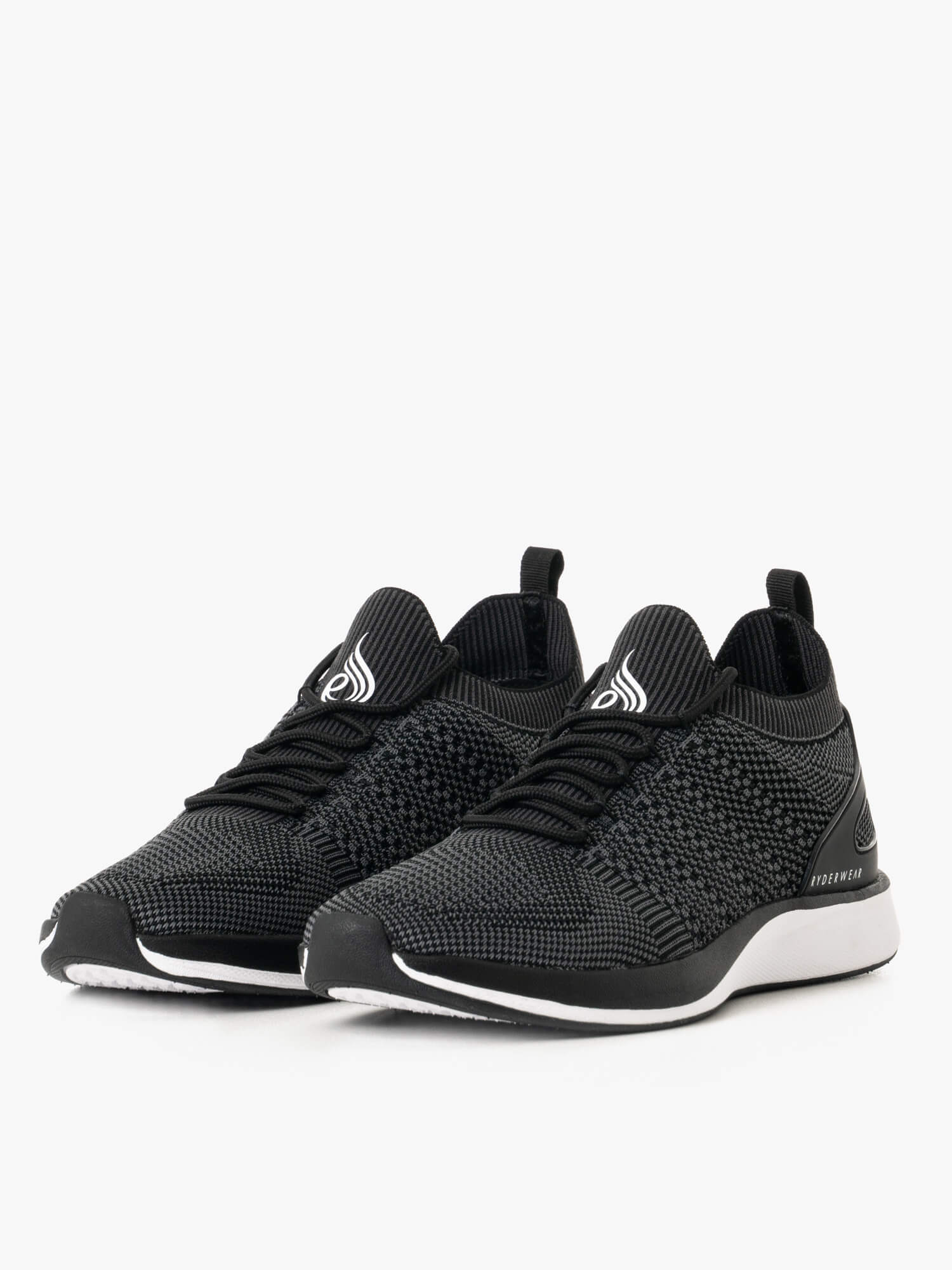 Flylyte Trainer - Lightweight Running Shoes for Men & Women | Black | Perfect for Jogging, Gym Workouts & Casual Wear