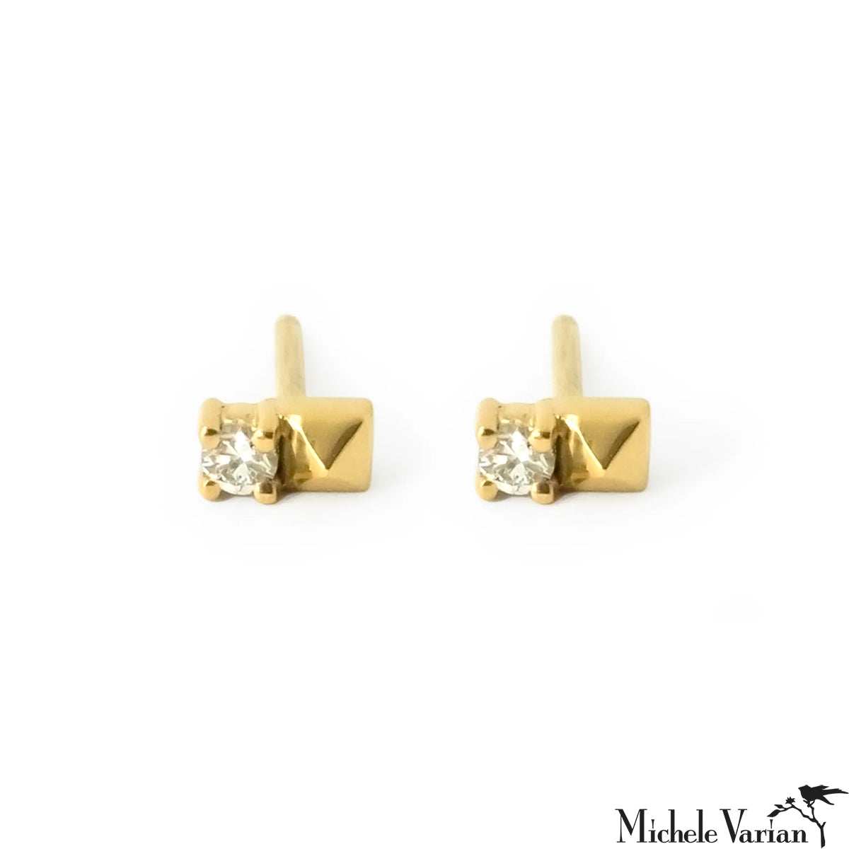 Debbie Spike Stud Earrings for Women - Punk Gothic Fashion Jewelry - Stainless Steel Earrings for Daily Wear, Parties & Special Occasions