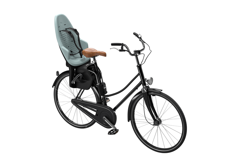 Thule Yepp 2 Maxi Bike Child Seat - Universal Bicycle Mount for Toddlers & Kids - Perfect for Family Cycling Adventures & Outdoor Activities
