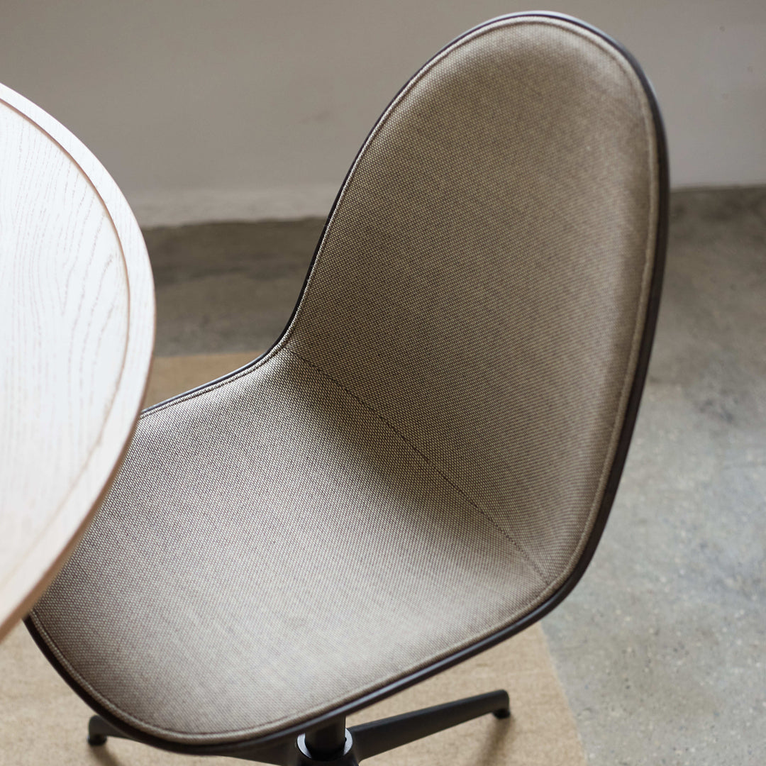 Eternity Swivel Chair - 360° Rotating Upholstered Office Chair with Lumbar Support - Perfect for Home Office, Gaming & Conference Rooms