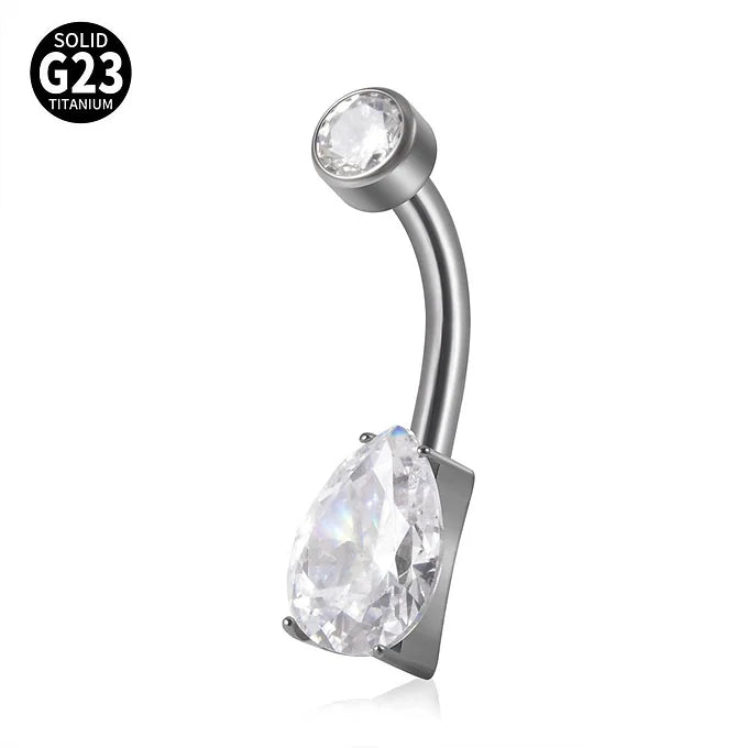 14G Hypoallergenic Belly Button Rings - Surgical Steel Navel Piercing Jewelry for Women | DL049 | Perfect for Everyday Wear, Parties & Beach Outfits