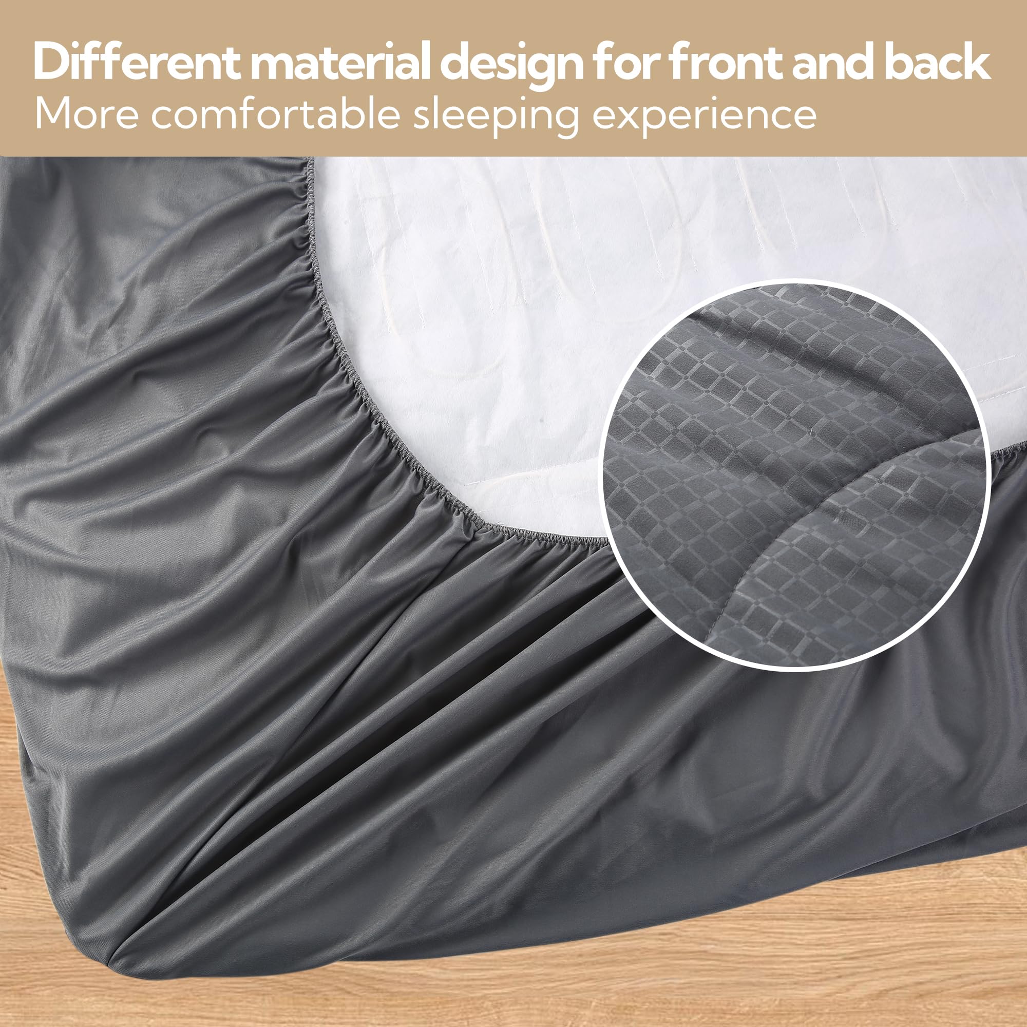 Electric Mattress Pad Full Size 54x75 - 4 Heat Levels, Fast Heating for Bed Warmth