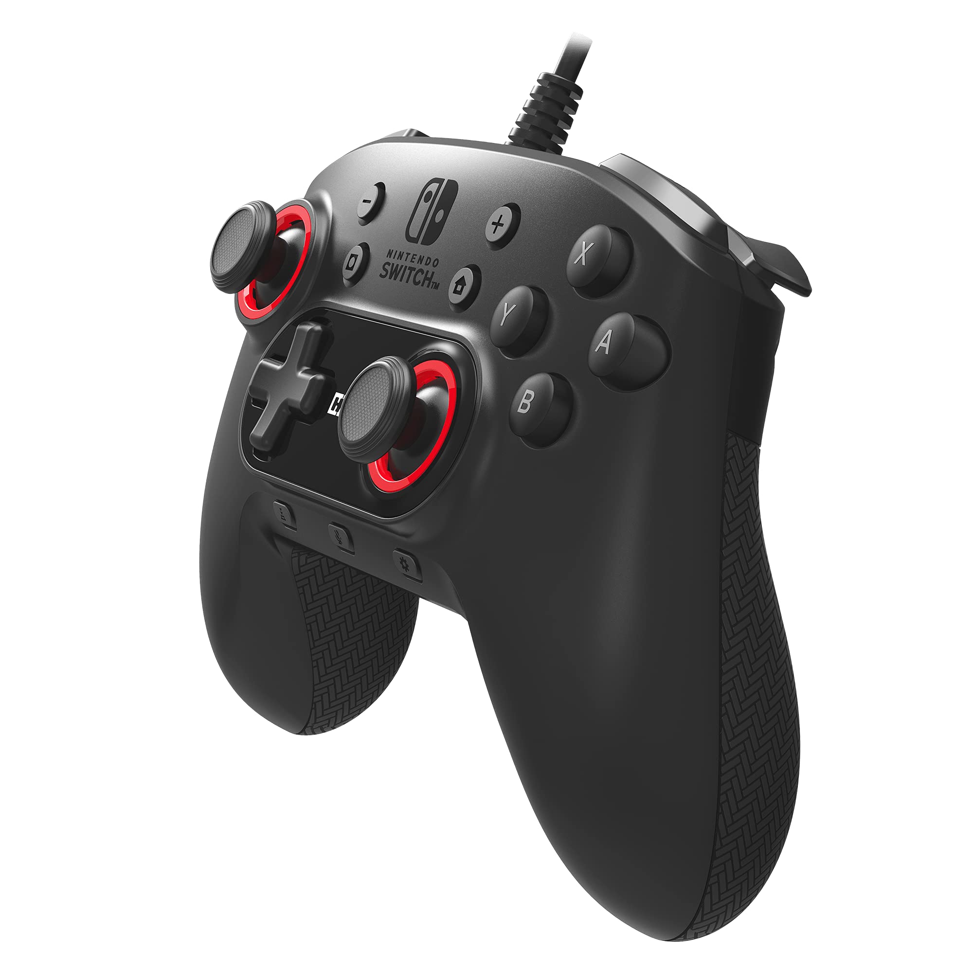 HORI Nintendo Switch HORIPAD Plus+ Wired Controller - Officially Licensed by Nintendo for FPS, Battle Royale & Action Games | Perfect for Gaming Sessions, Competitive Play & Multiplayer Battles