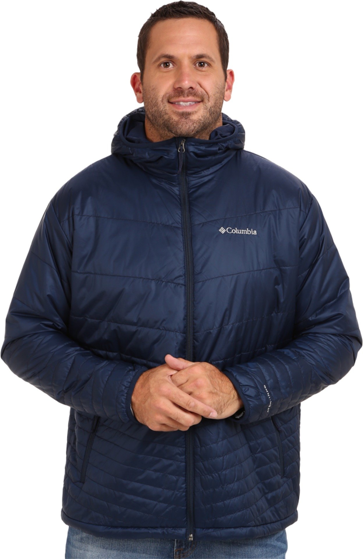 Columbia Women's Mighty Light Hooded Jacket - Water-Resistant Windbreaker for Hiking, Camping & Outdoor Activities | Lightweight Packable Rain Jacket for Travel & Everyday Wear