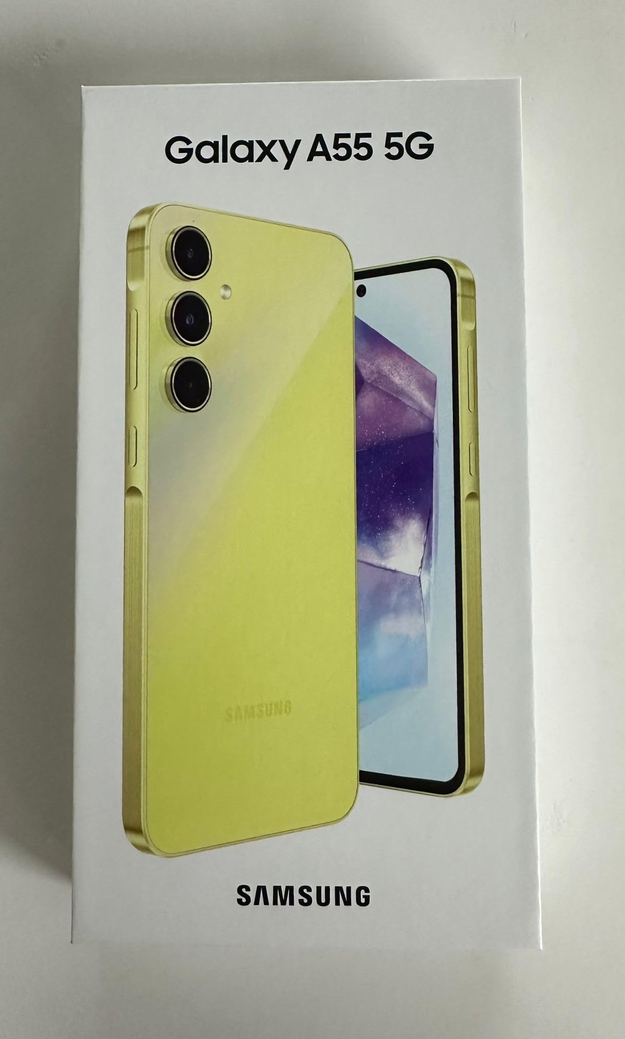 Samsung Galaxy A55 5G Smartphone - 8GB RAM 128GB Storage - Unlocked Dark Blue - Fast 5G Connectivity for Streaming & Gaming