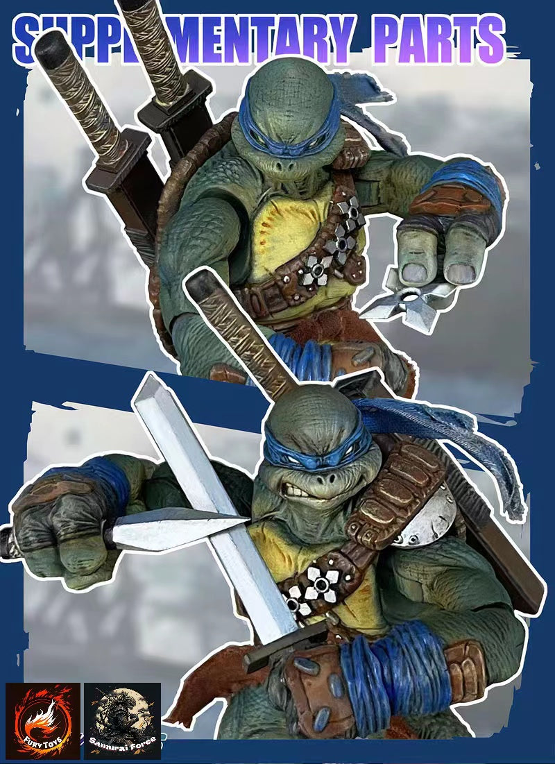 Fury Toys 1/12 Scale 5-inch Samurai Force Action Figure with Accessories - Perfect for Collectors, Display & Diorama Scenes