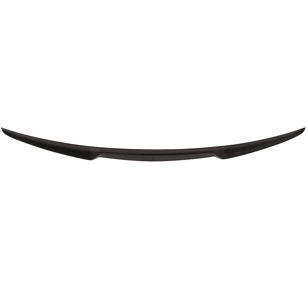 Carbon Fiber Rear Spoiler Wing for 2010-2016 Audi A5 - High Performance Lip Spoiler for Sporty Look & Improved Aerodynamics - Perfect for Car Enthusiasts & Racing Enthusiasts