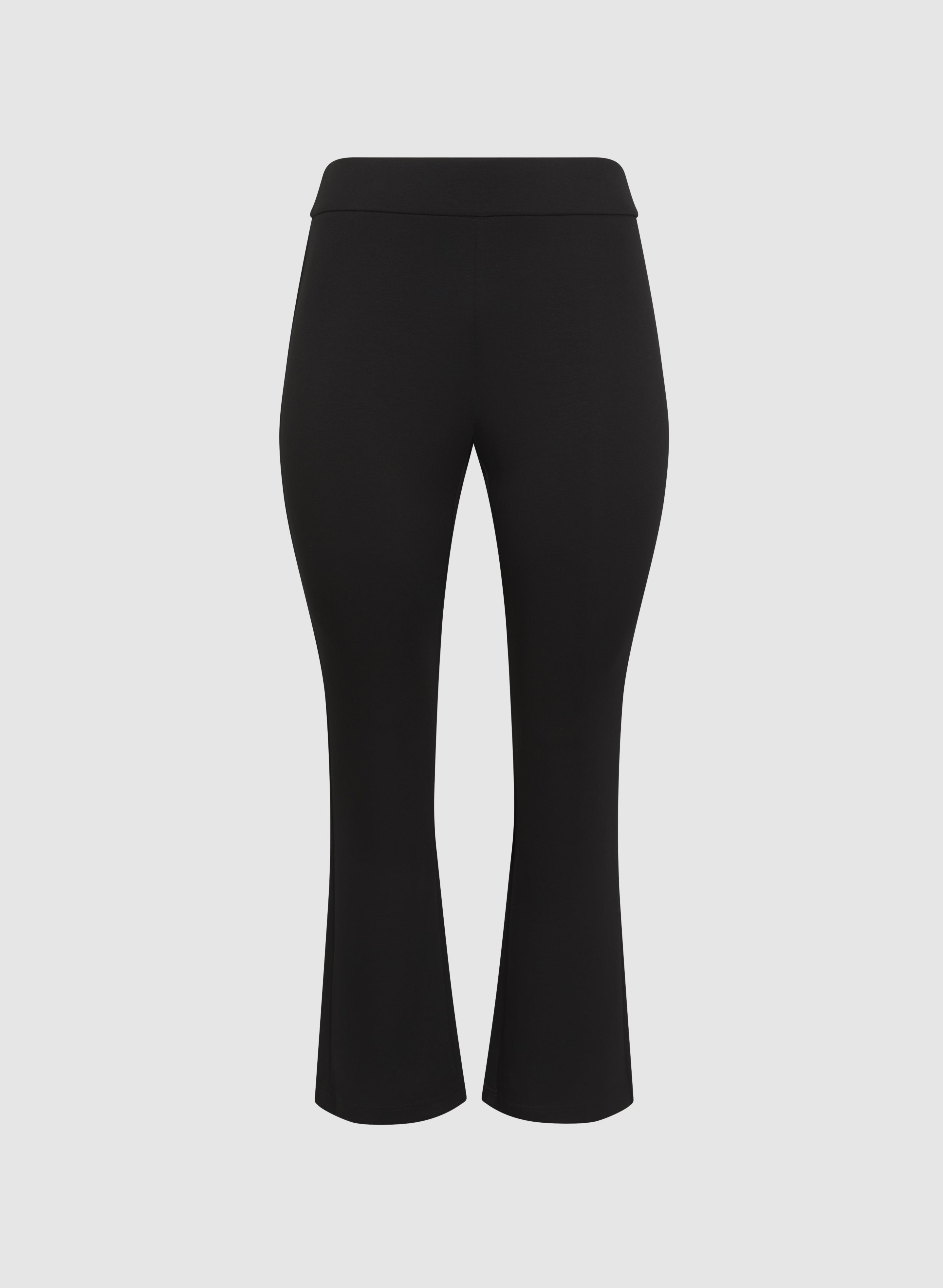 Flare Leg Scuba Pants for Women - High Waisted Yoga Pants with Pockets - Stretchy Workout Pants for Yoga, Running & Lounge Wear - Trendy Athletic Pants for Gym & Casual Outfits