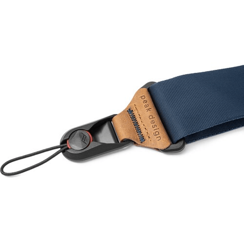 Peak Design Slide Camera Strap - Adjustable & Comfortable Shoulder Strap for DSLR & Mirrorless Cameras (Midnight Blue) - Perfect for Travel, Hiking & Professional Photography