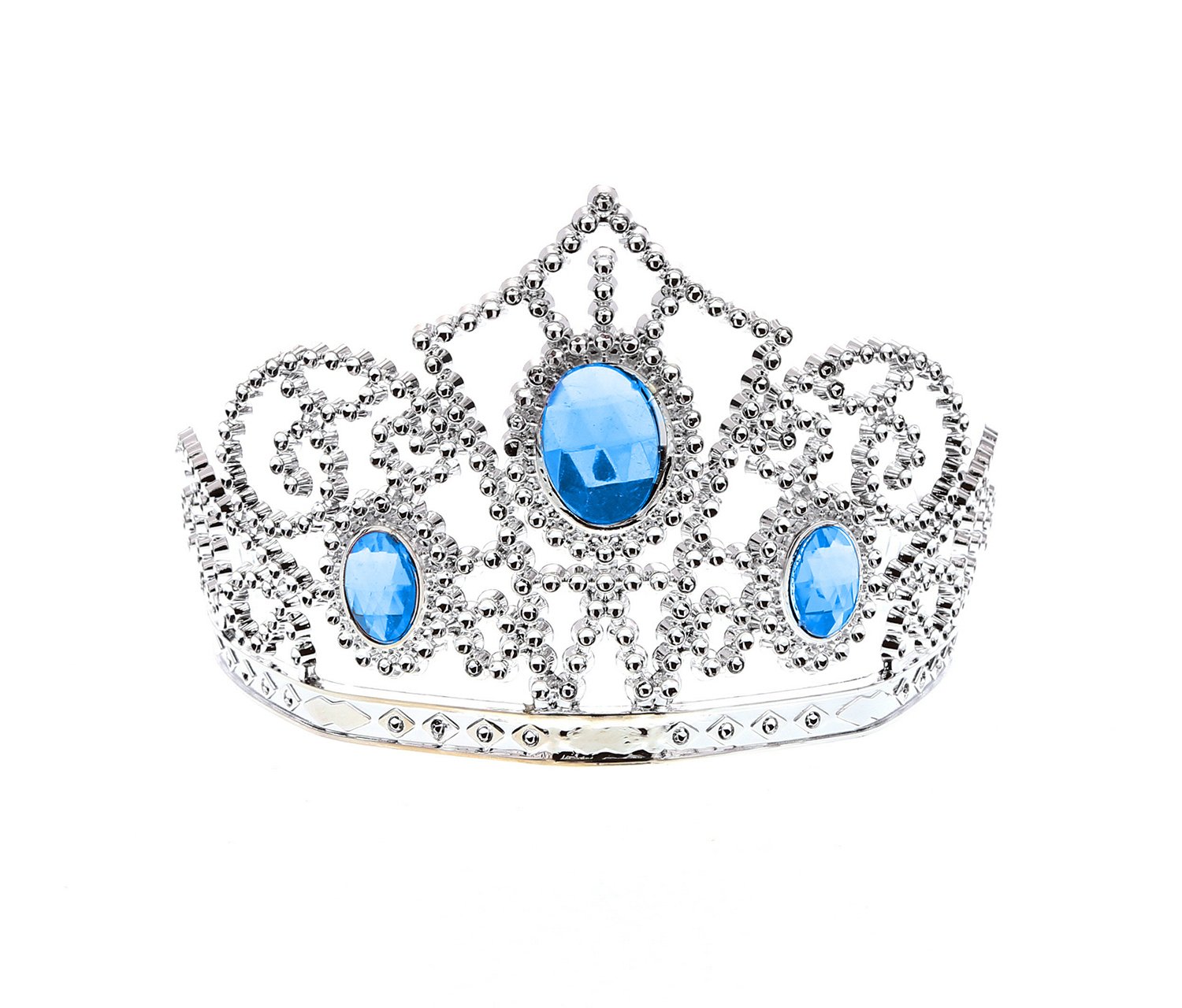 Cutie Collection Ice Princess Tiara - Sparkling Crystal Crown for Girls Birthday Party, Pageant, Costume & Dress Up Play | Perfect for Princess Theme Events, Halloween & Photo Shoots