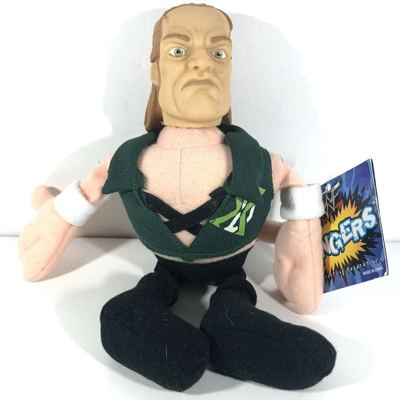 1998 WWF Jakks Pacific Bangers Series 1 Triple H Action Figure - Vintage Wrestling Collectible for Fans & Display - Perfect for WWE Memorabilia Collections & Nostalgic Home Decor