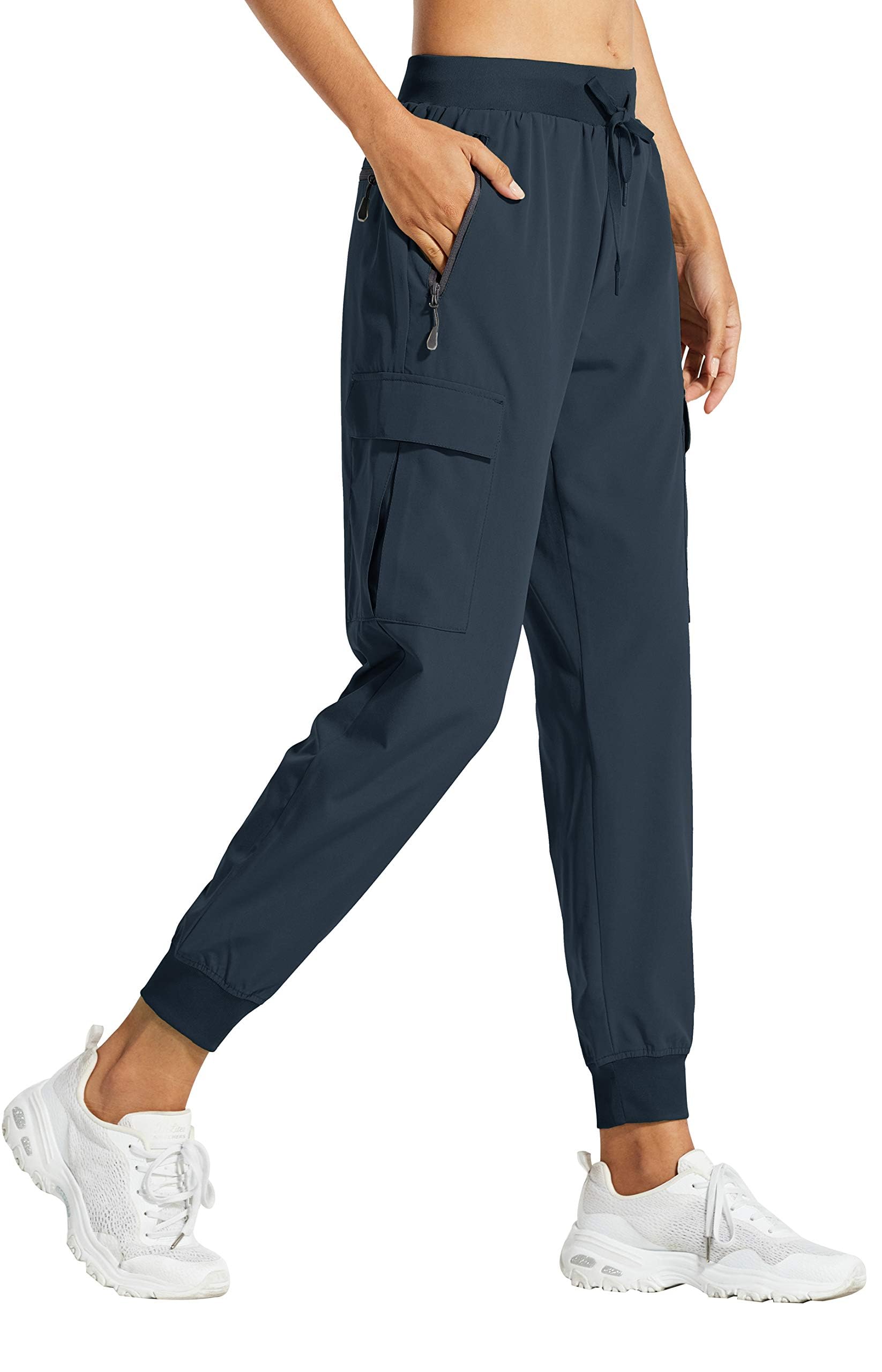 Libin Women's Cargo Joggers - Lightweight Quick Dry Hiking Pants, Athletic Lounge Casual Travel Pants for Petite/Regular/Tall - Perfect for Outdoor Adventures, Gym Workouts & Everyday Comfort