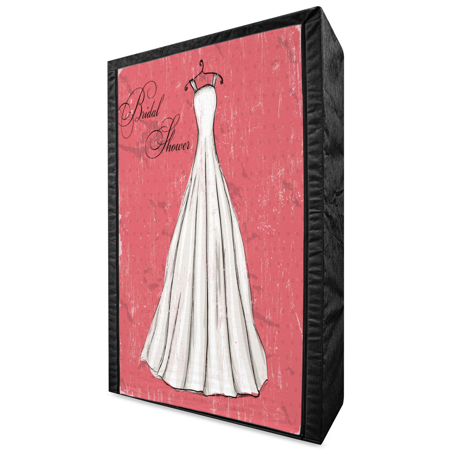 Ambesonne Portable Fabric Wardrobe - 42.5