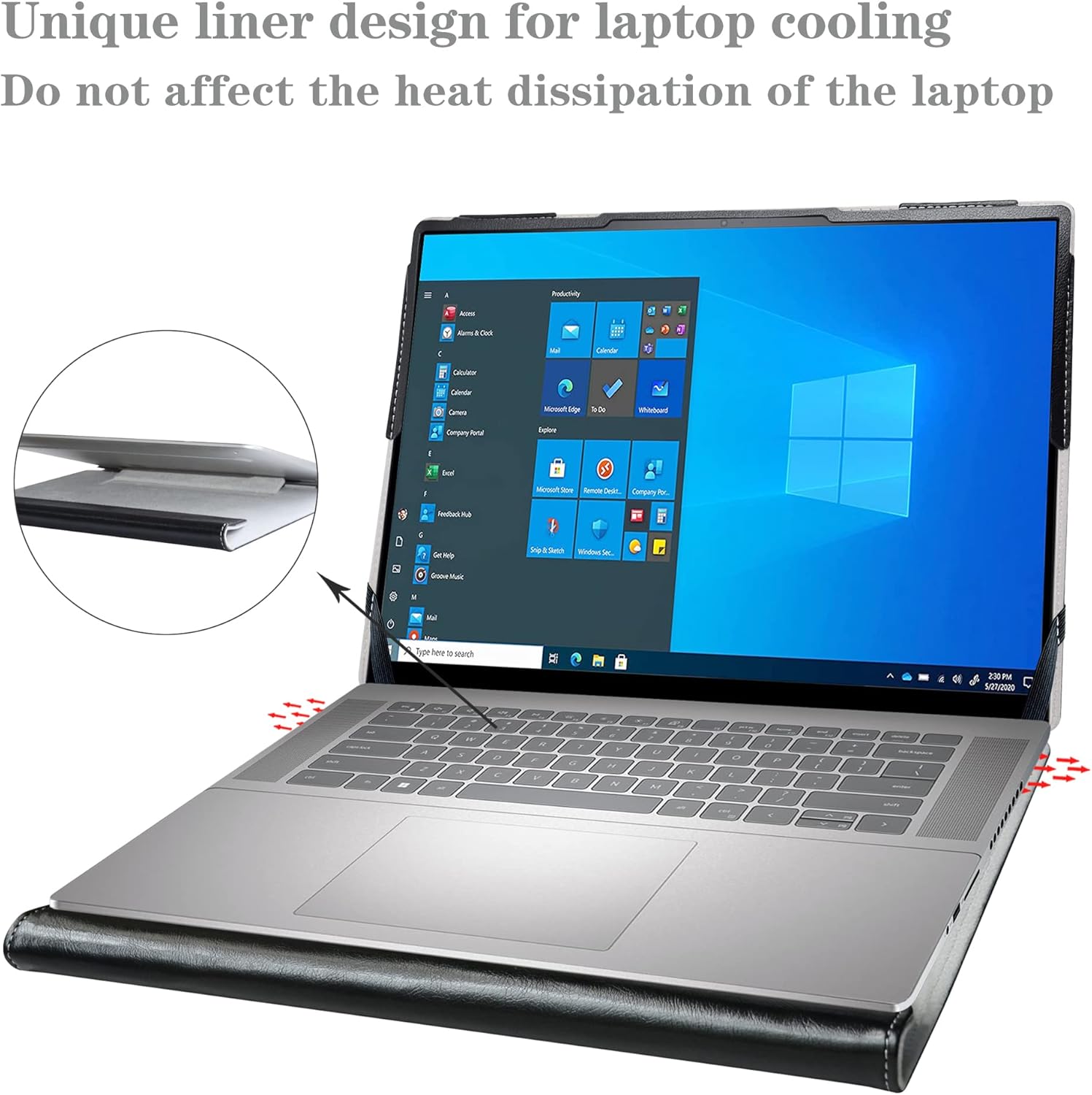 Durable HP Pavilion 16 7640 Laptop Case - Shockproof Protective Cover for HP Pavilion 16 7640 Notebook - Perfect for Travel, Work & School Use