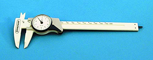 Precision EMS 62065-B Digital Vernier Caliper with Metric Scale - Perfect for Engineering, Metalworking & DIY Home Projects
