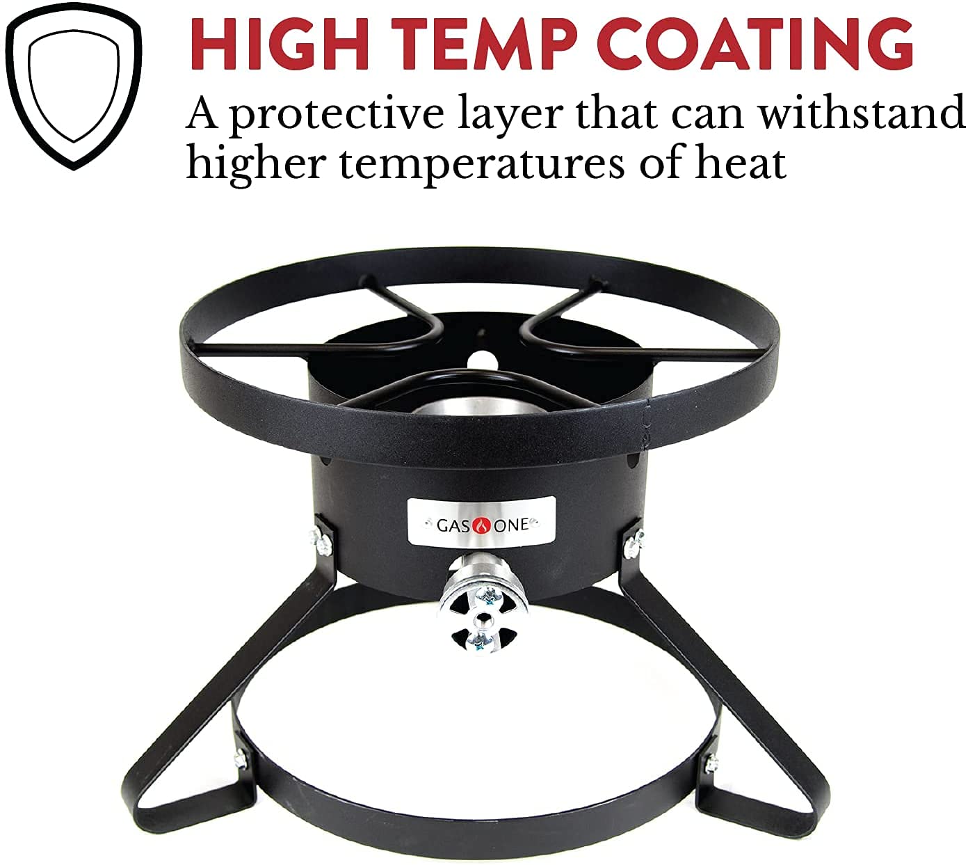 GasOne B-5150 High Pressure Outdoor Propane Burner Camp Stove - 14.5