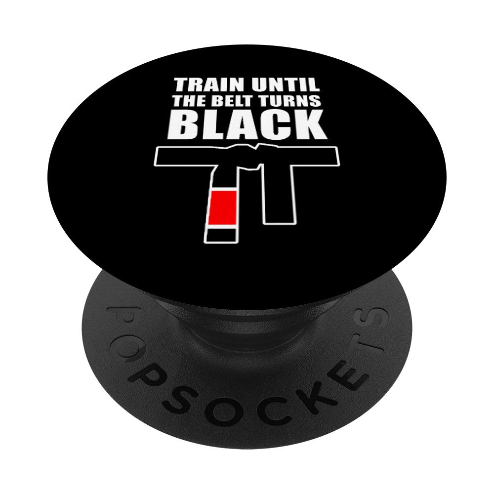 BJJ Gifts Belt | Taekwondo & Karate Funny Martial Arts Gifts | PopSockets Phone Grip & Stand for iPhone, Samsung & Tablets | Perfect for Training, Competitions & Daily Use