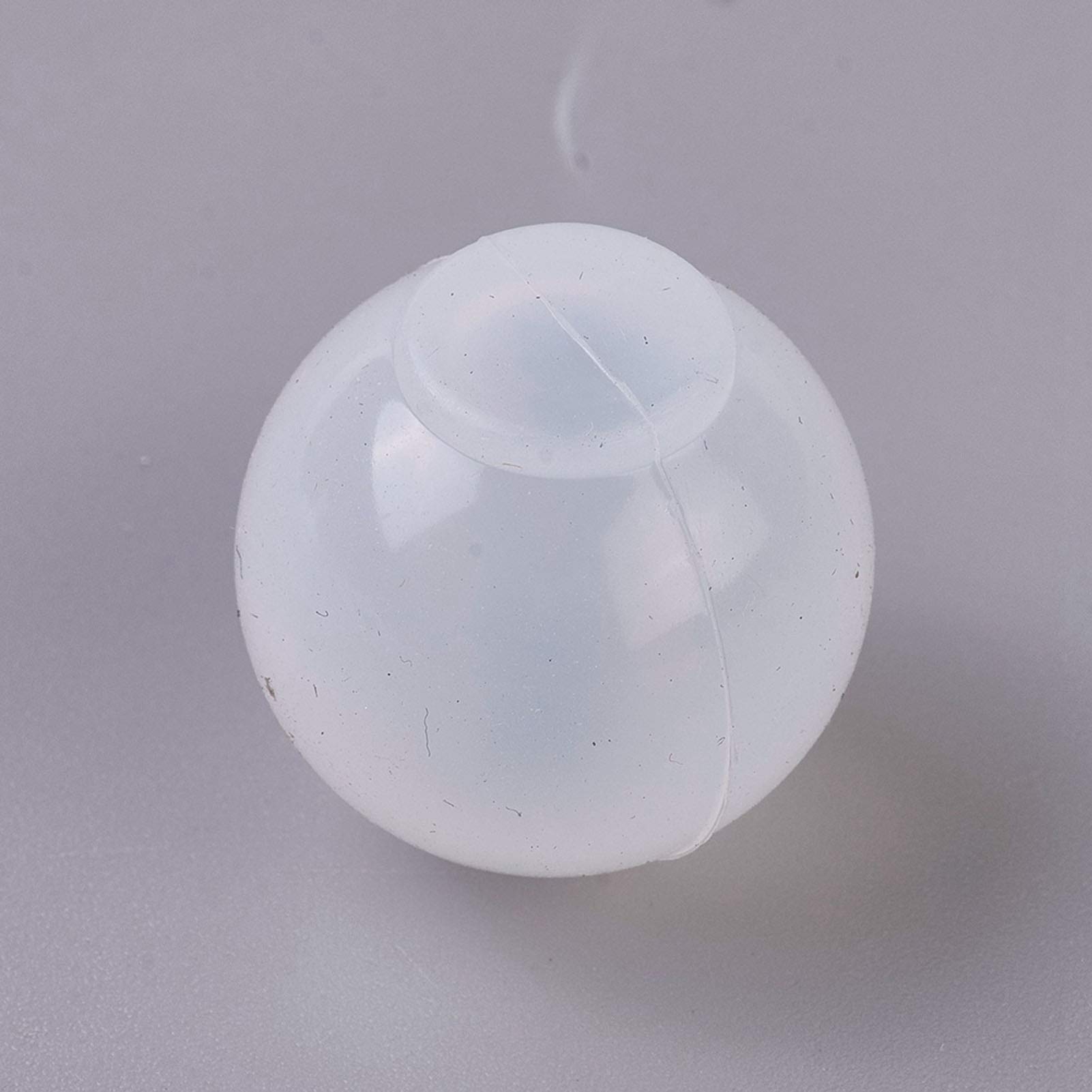 Craftdady 20pcs Silicone Sphere Molds - Round Ball Resin Casting Molds for DIY Jewelry Making, Epoxy Resin Crafts, Pendant & Universe Orb Creation - Perfect for Home Decor, Gift Making & Art Projects