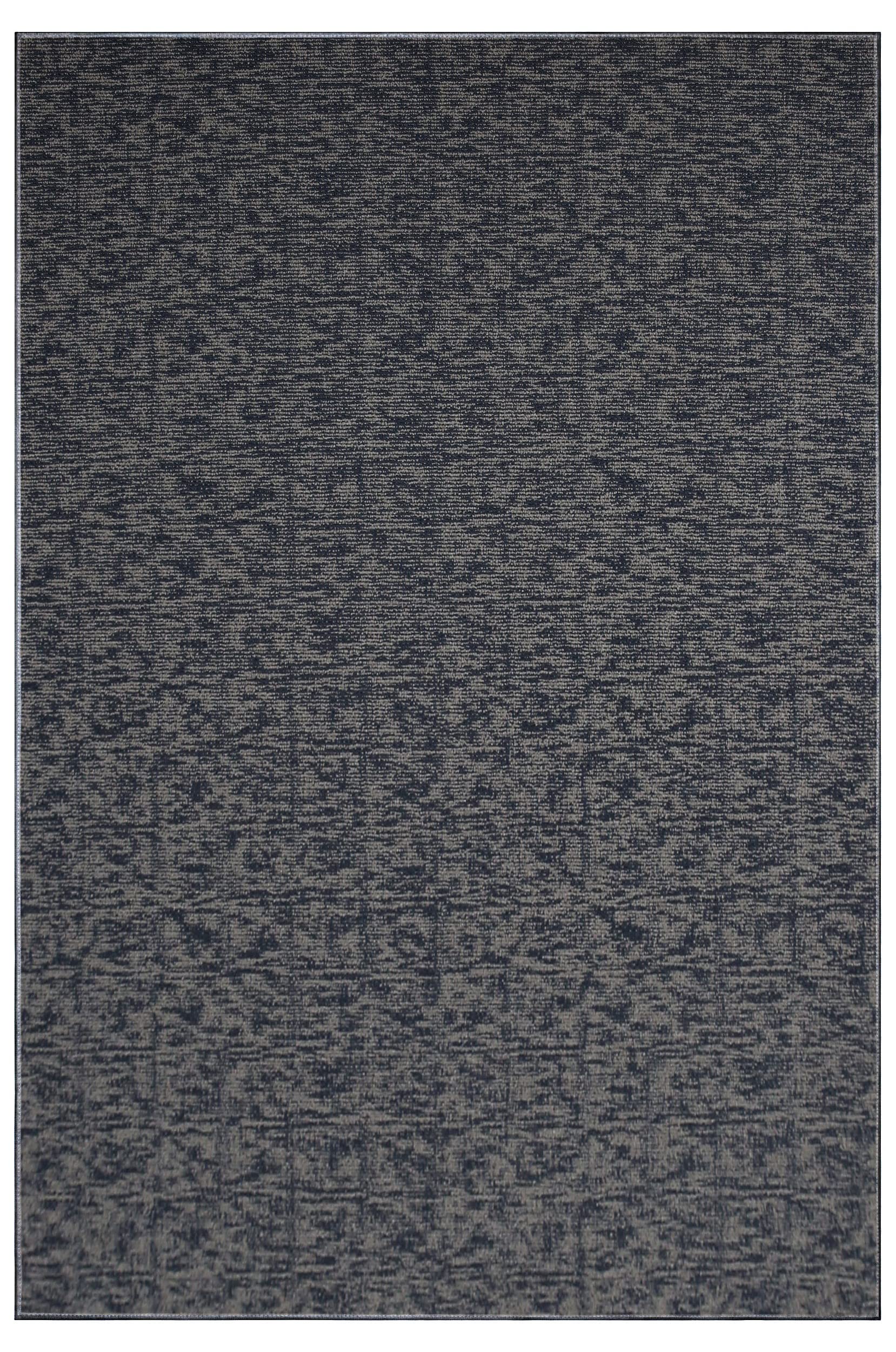 Custom Size Navy Blue 11' x 17' Indoor Outdoor Area Rugs - Soft Ambient Carpet for Patio, Deck, Living Room & Bedroom
