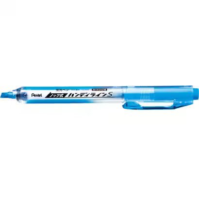 Pentel Knock Handyline S Highlighter - Retractable Chisel Tip Marker for Note Taking, Underlining & Book Marking - Ideal for Students, Office & Study Supplies