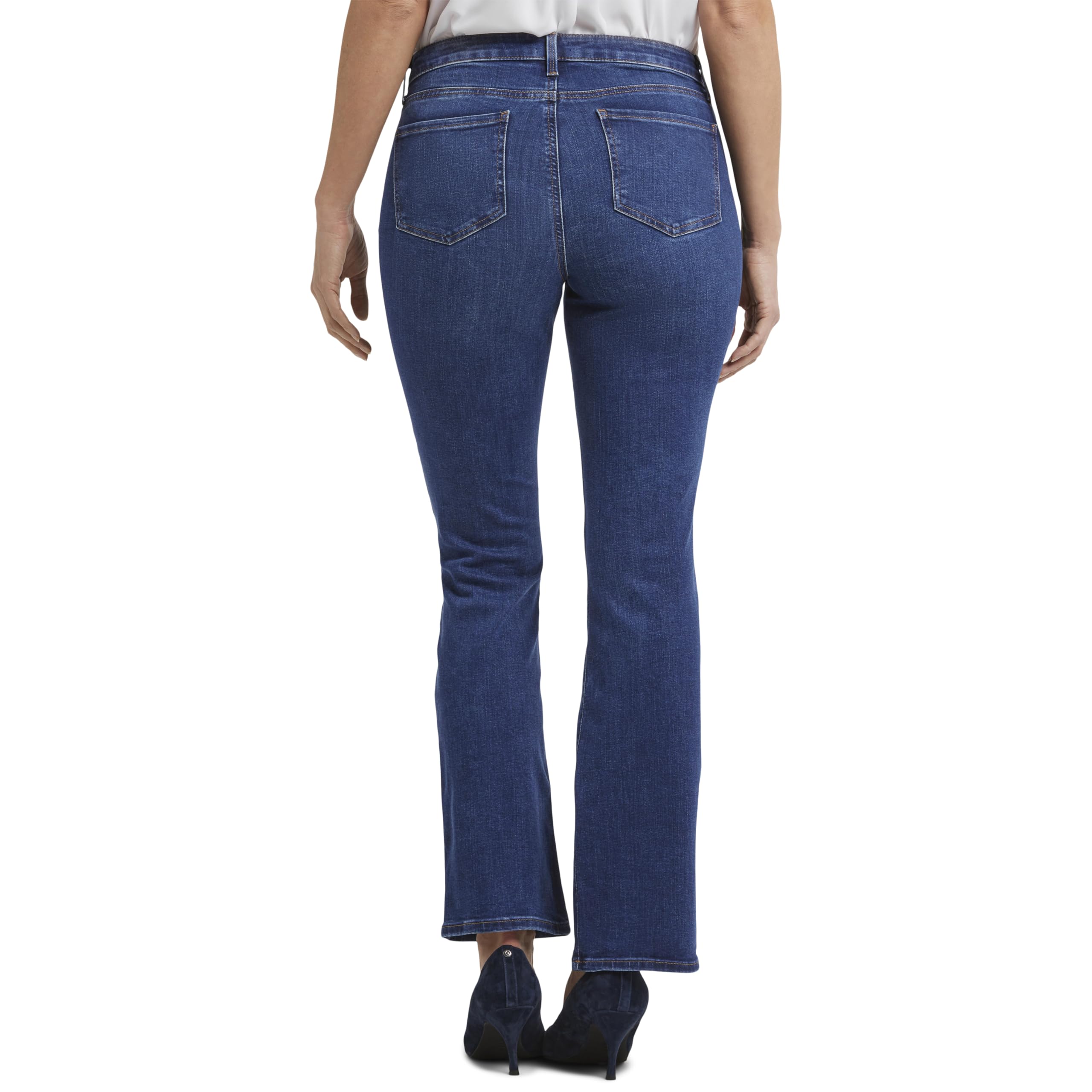NYDJ Women’s Barbara Bootcut Fit Denim Jeans - Comfortable Stretch Bootcut Jeans for Women, Mid Rise, Classic Fit - Perfect for Work, Casual Outings & Everyday Wear