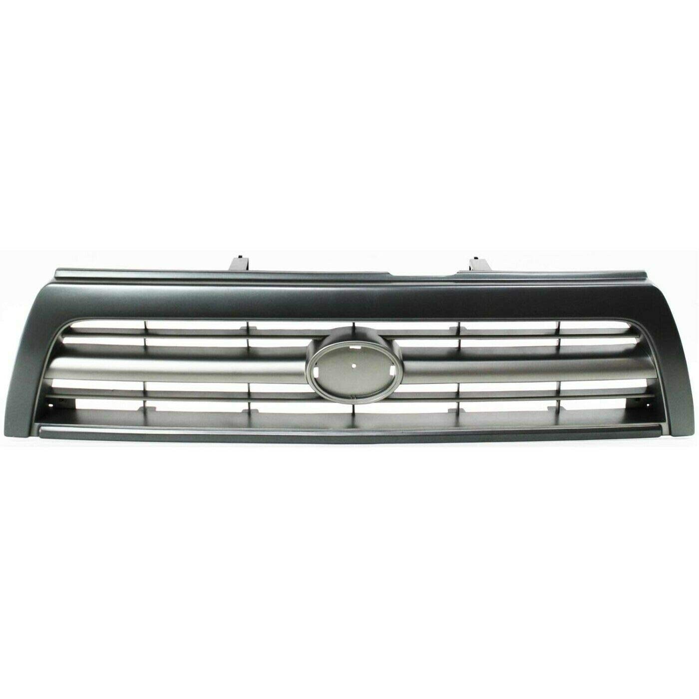 Grille Gray Plastic 5311135340 TO1200203 - Durable Auto Grille for Car Front Bumper Replacement | Perfect for Ford, Chevy & Dodge Trucks | Enhances Vehicle Style & Protection